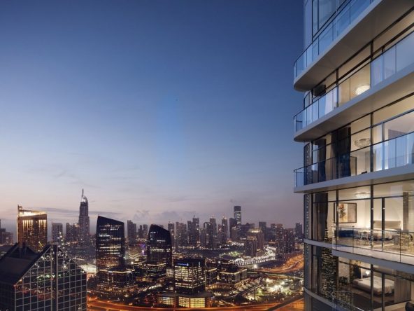 Hotel-Concept Residences in Business Bay, Dubai - Damac Hils Paramount
