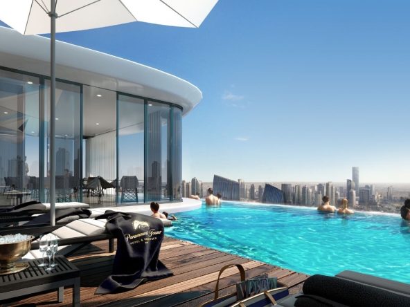 Hotel-Concept Residences in Business Bay, Dubai - Damac Hils Paramount