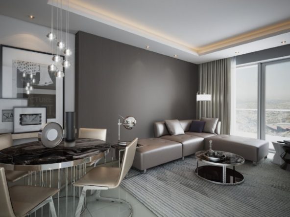 Hotel-Concept Residences in Business Bay, Dubai - Damac Hils Paramount