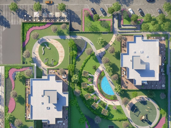 Banu Evleri Bahçekent, Ready to move in apartments for sale in Istanbul
