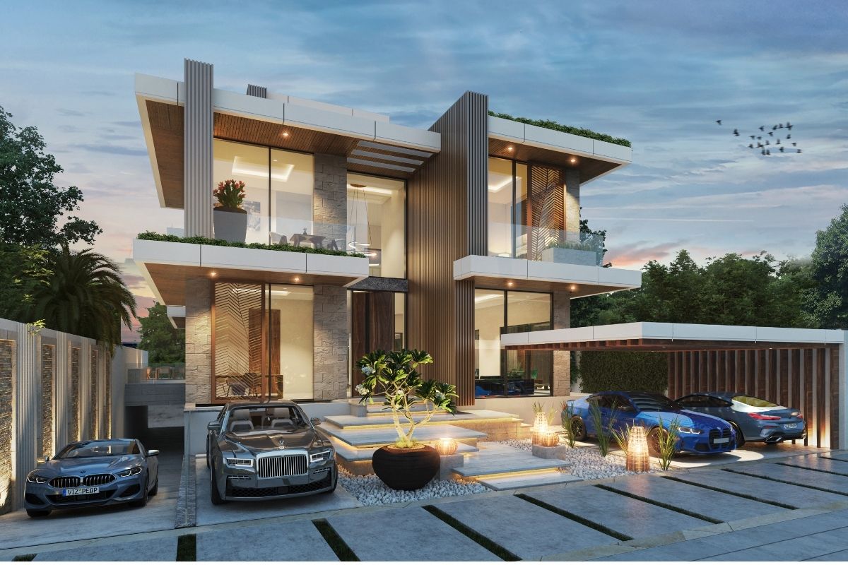 Cavalli Estate, Damac Hills, Dubai - Luxury Cavalli Estates Mansions for Sale in Damac Hills Dubai