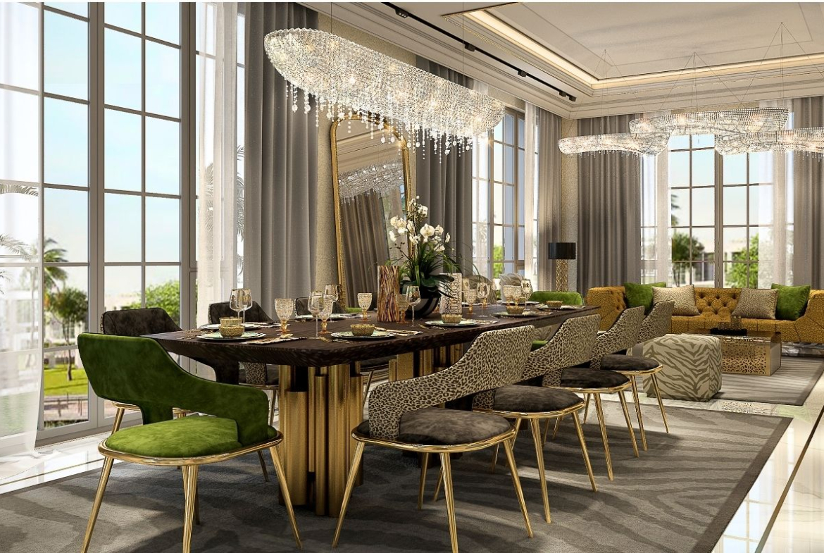 Cavalli Estate, Damac Hills, Dubai - Luxury Cavalli Estates Mansions for Sale in Damac Hills Dubai