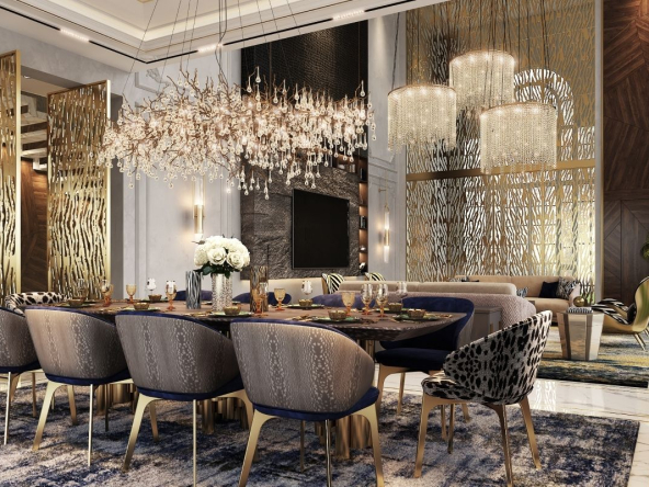 Cavalli Estate, Damac Hills, Dubai - Luxury Cavalli Estates Mansions for Sale in Damac Hills Dubai