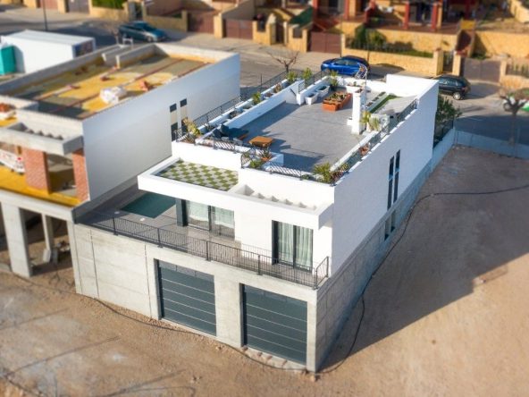 Polop Hills Villa modern detached homes for sale in Alicante Costa Blanca Spain.