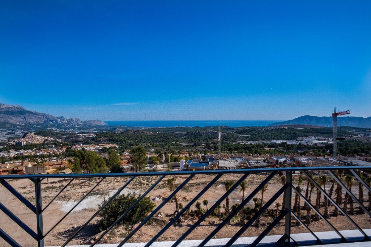 Polop Hills Villa modern detached homes for sale in Alicante Costa Blanca Spain.