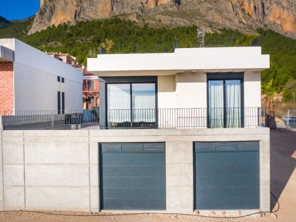 Polop Hills Villa modern detached homes for sale in Alicante Costa Blanca Spain.