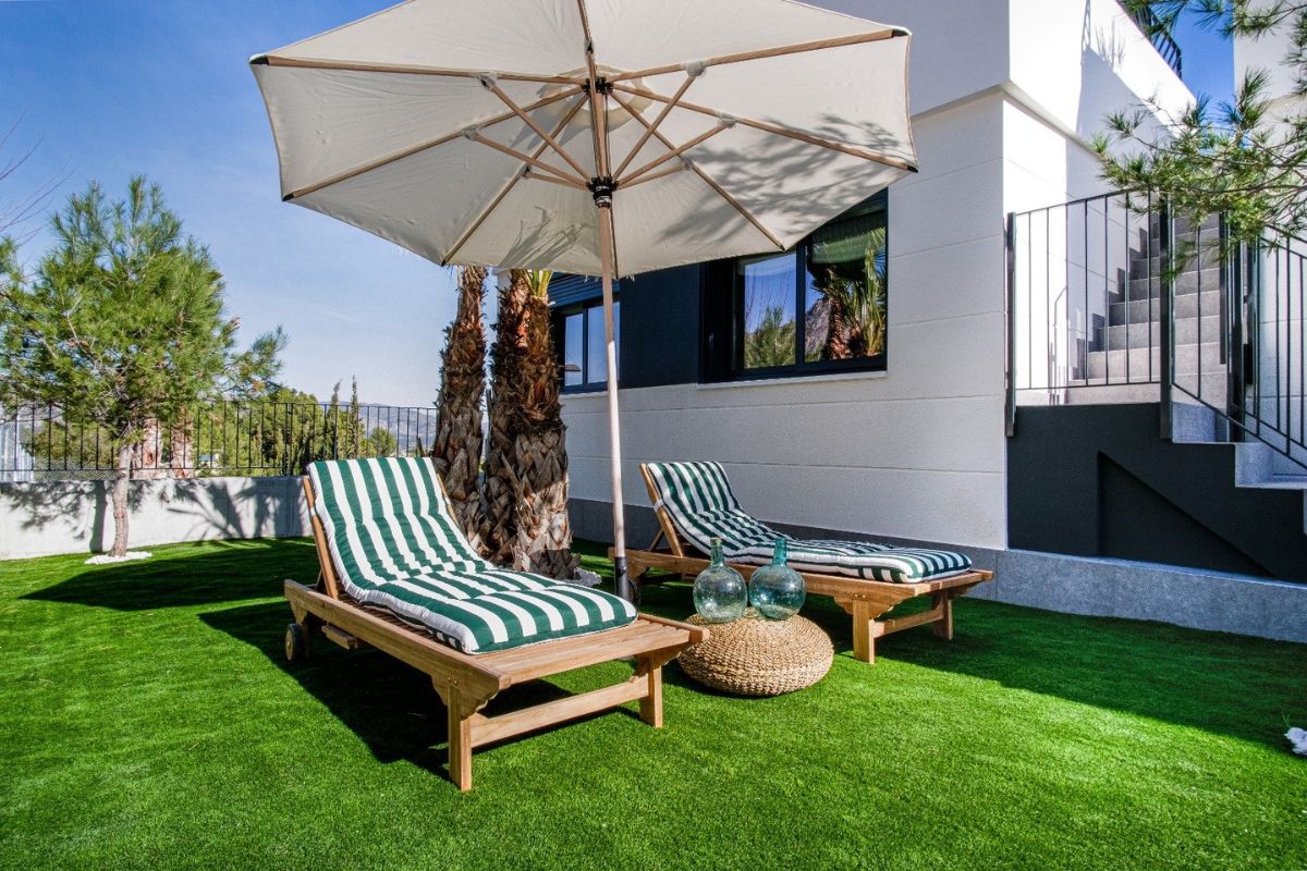 Polop Hills Villa modern detached homes for sale in Alicante Costa Blanca Spain.