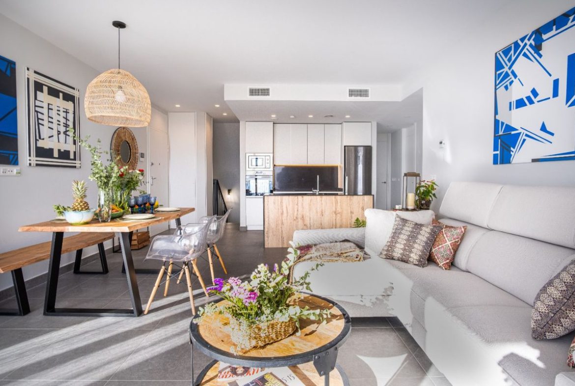 Polop Hills Villa modern detached homes for sale in Alicante Costa Blanca Spain.