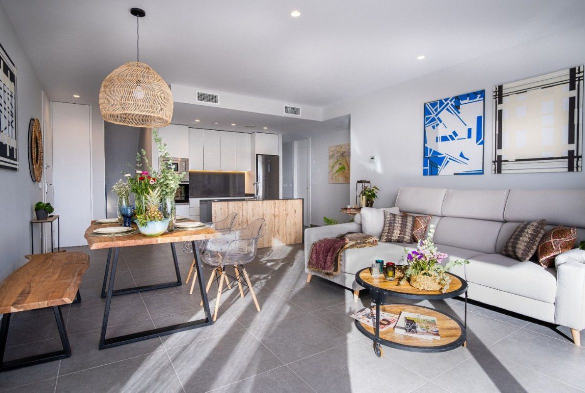 Polop Hills Villa modern detached homes for sale in Alicante Costa Blanca Spain.