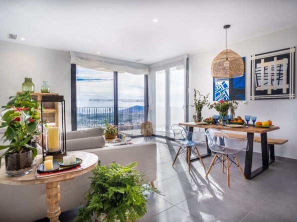 Polop Hills Villa modern detached homes for sale in Alicante Costa Blanca Spain.