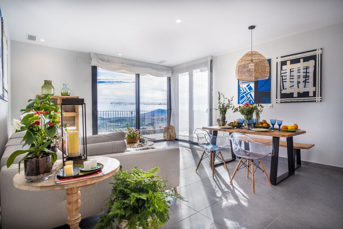 Polop Hills Villa modern detached homes for sale in Alicante Costa Blanca Spain.