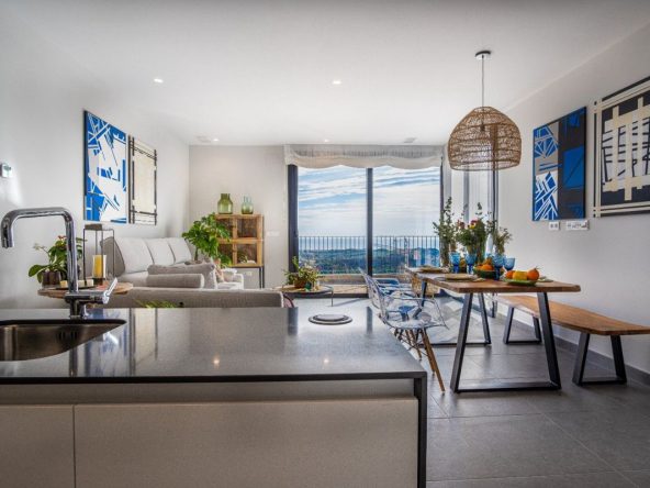 Polop Hills Villa modern detached homes for sale in Alicante Costa Blanca Spain.