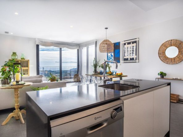 Polop Hills Villa modern detached homes for sale in Alicante Costa Blanca Spain.