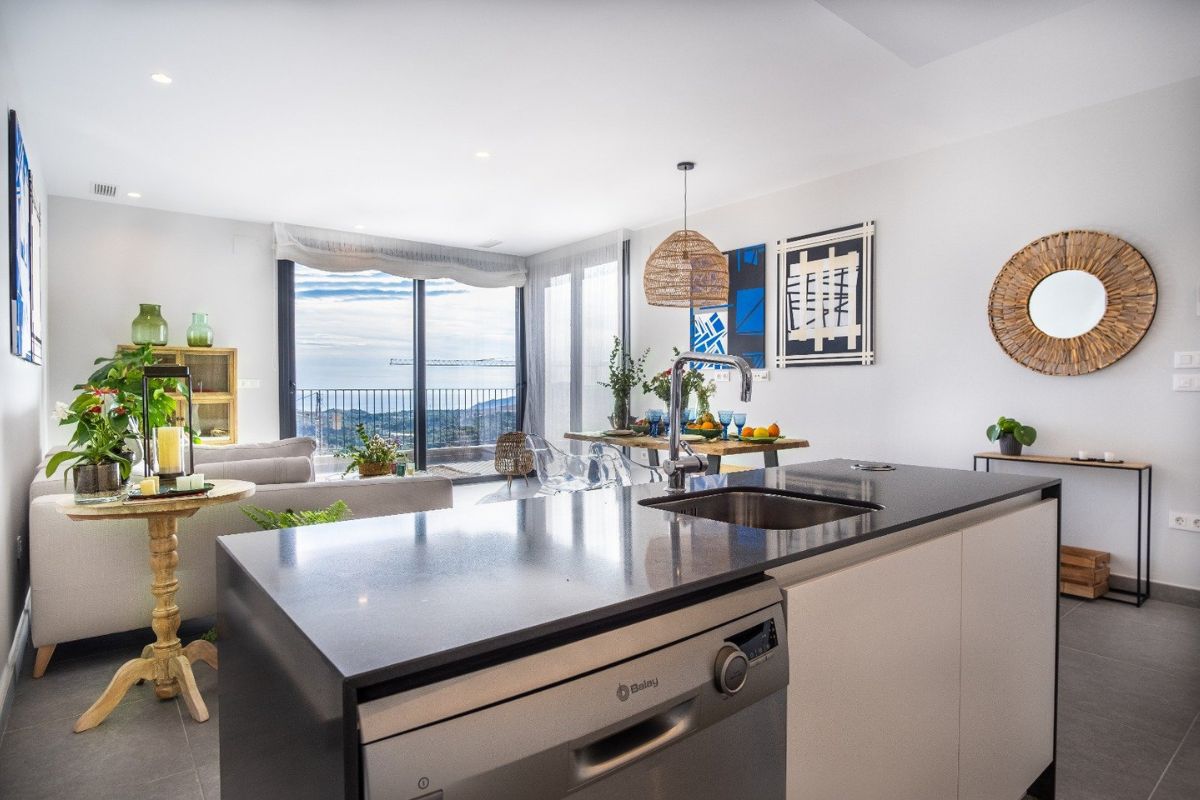 Polop Hills Villa modern detached homes for sale in Alicante Costa Blanca Spain.