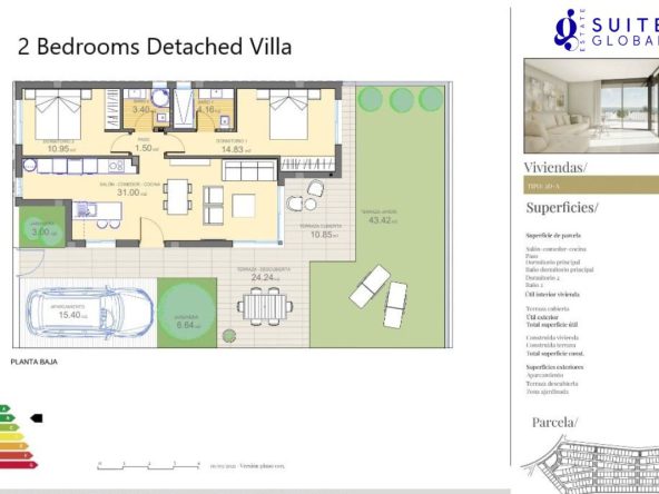 Polop Hills Villa modern detached homes for sale in Alicante Costa Blanca Spain.