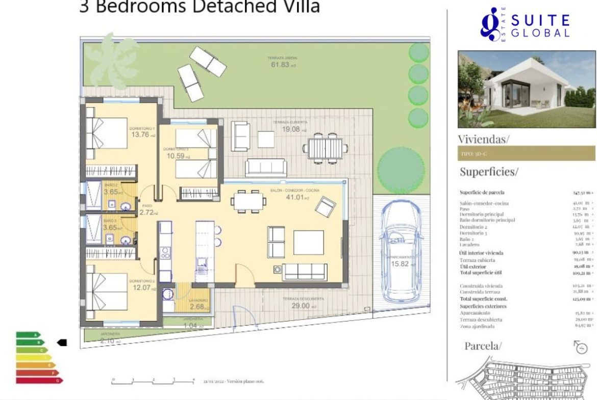 Polop Hills Villa modern detached homes for sale in Alicante Costa Blanca Spain.