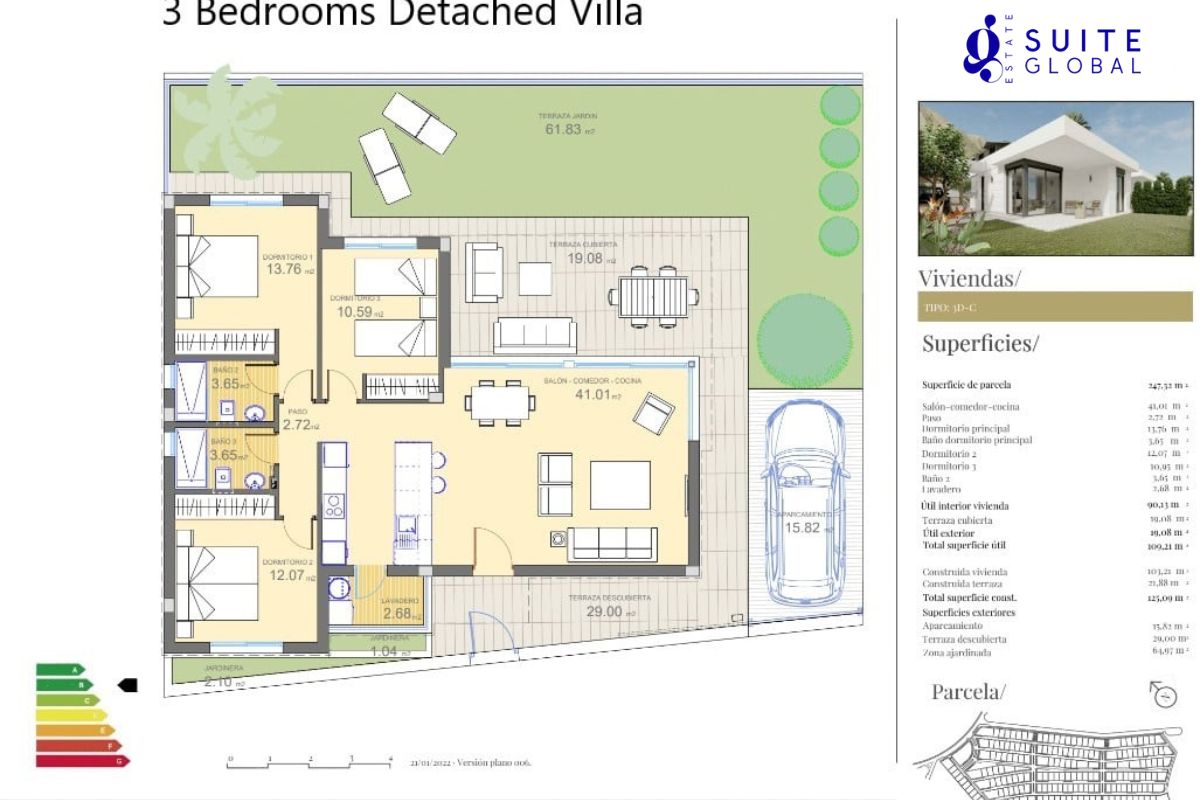 Polop Hills Villa modern detached homes for sale in Alicante Costa Blanca Spain.