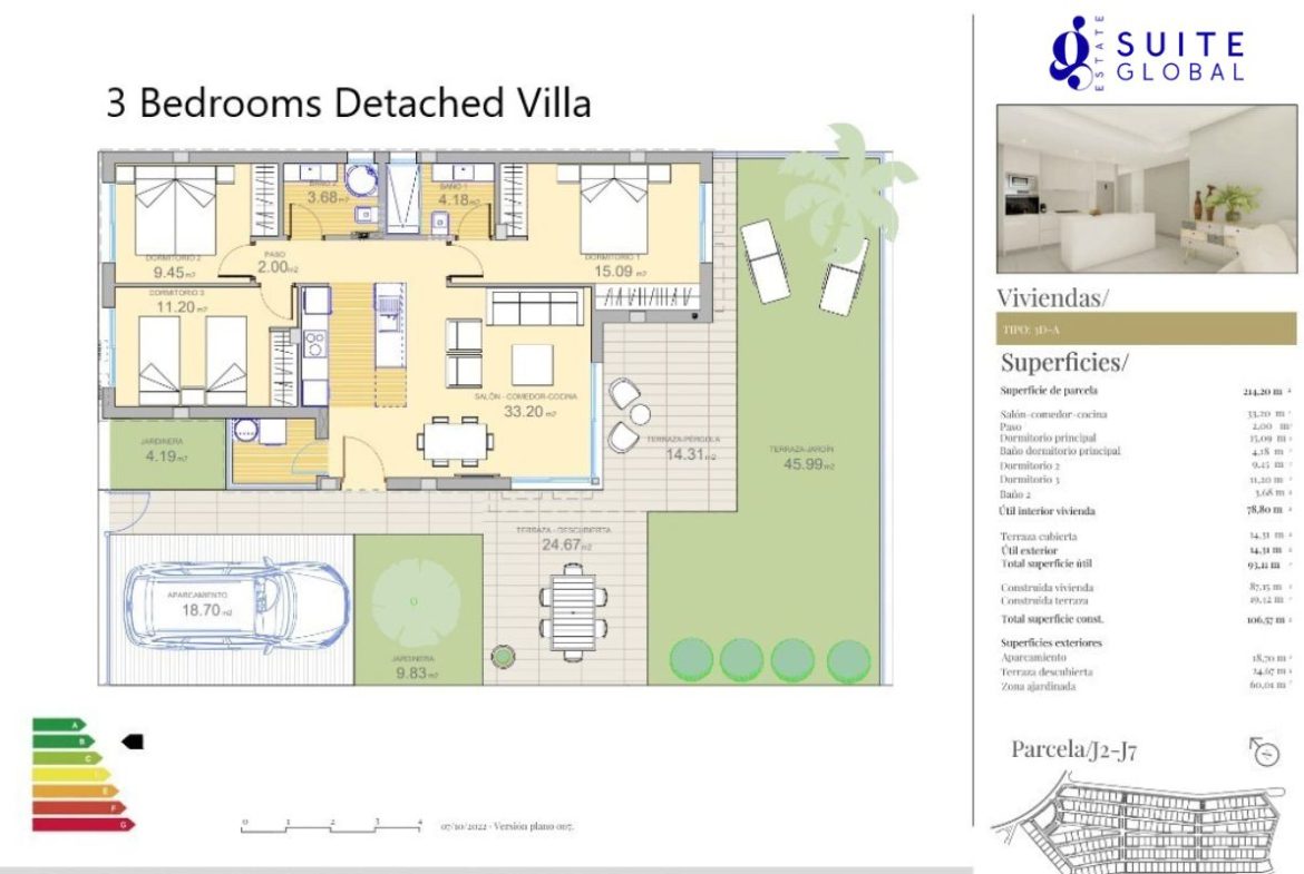 Polop Hills Villa modern detached homes for sale in Alicante Costa Blanca Spain.