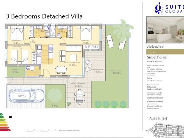 Polop Hills Villa modern detached homes for sale in Alicante Costa Blanca Spain.
