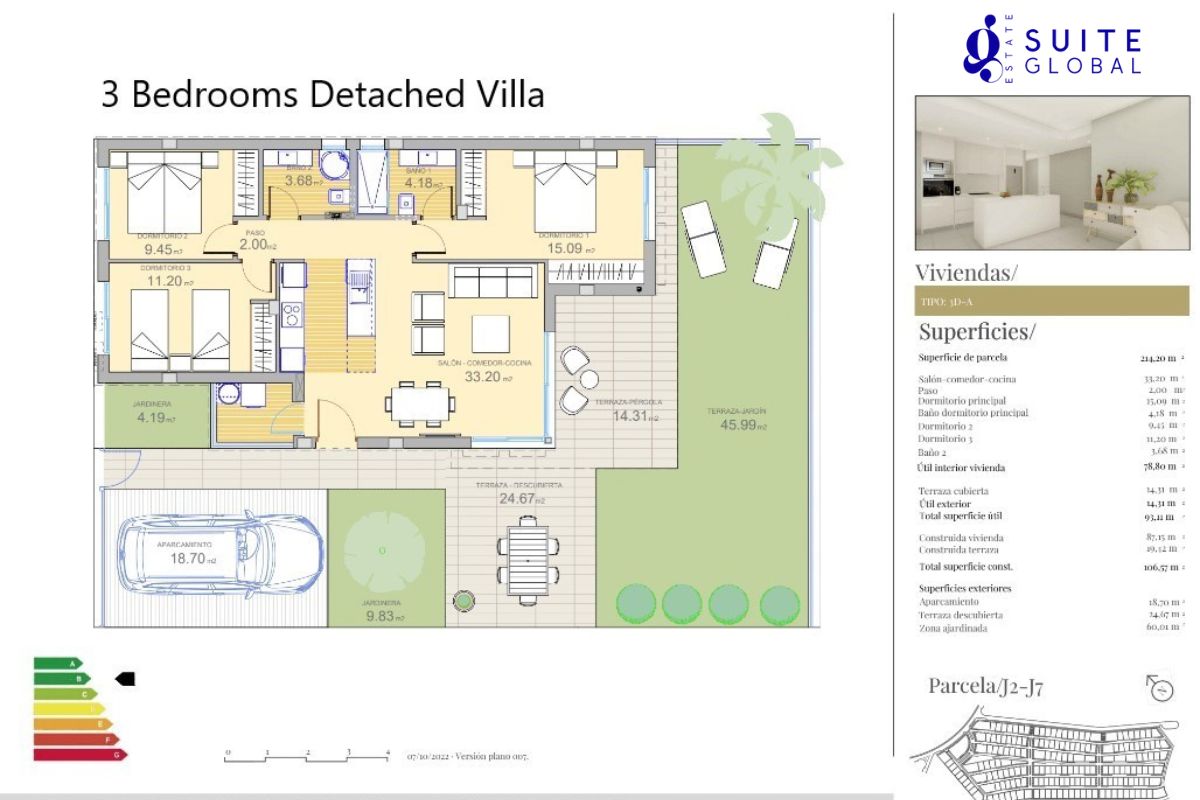 Polop Hills Villa modern detached homes for sale in Alicante Costa Blanca Spain.