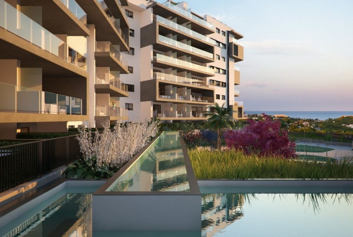 Luxury beachfront apartments for sale in Costa Blanca Spain, close to famous beaches.
