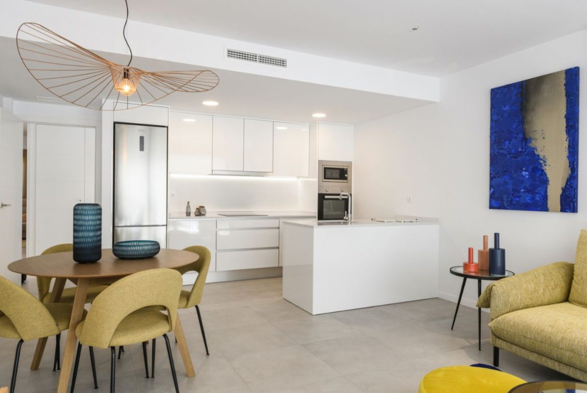 Luxury beachfront apartments for sale in Costa Blanca Spain, close to famous beaches.