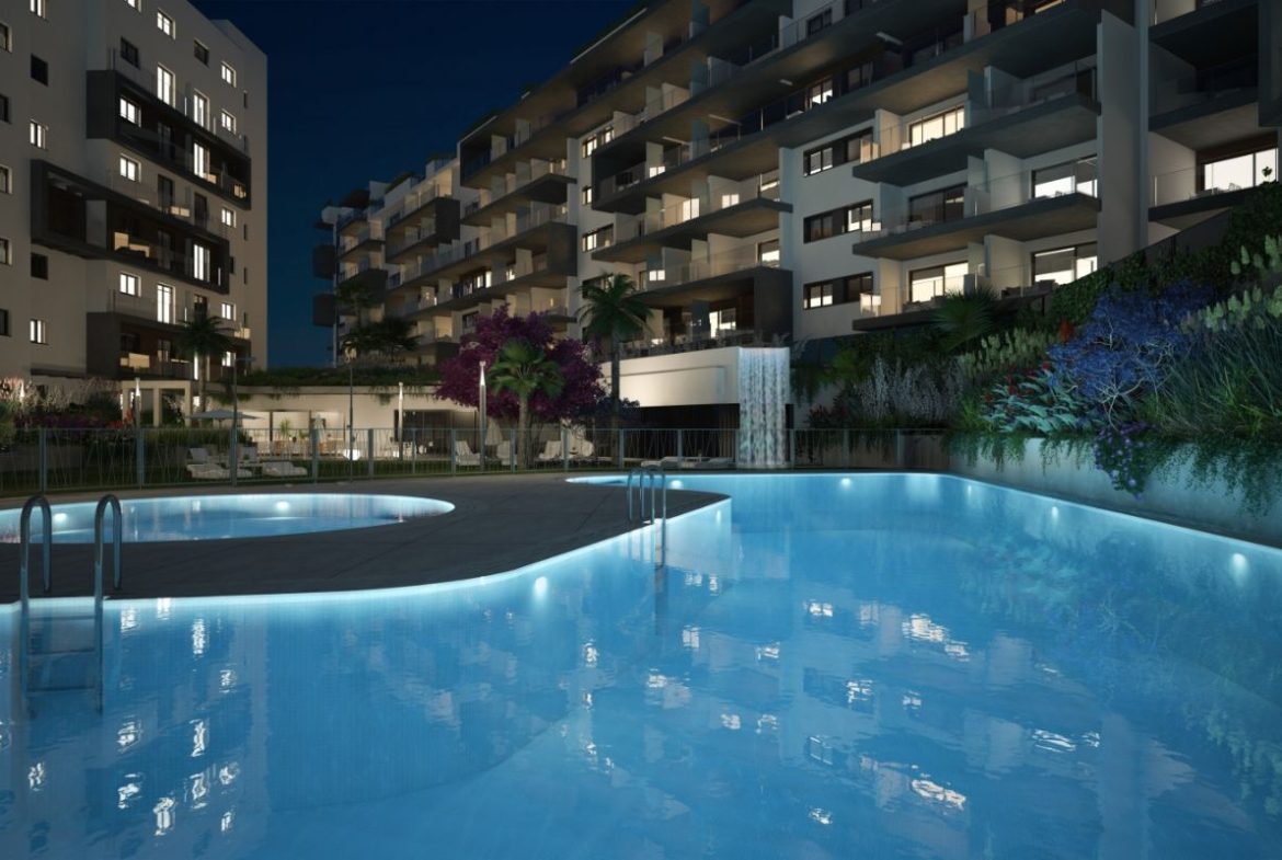 Luxury beachfront apartments for sale in Costa Blanca Spain, close to famous beaches.