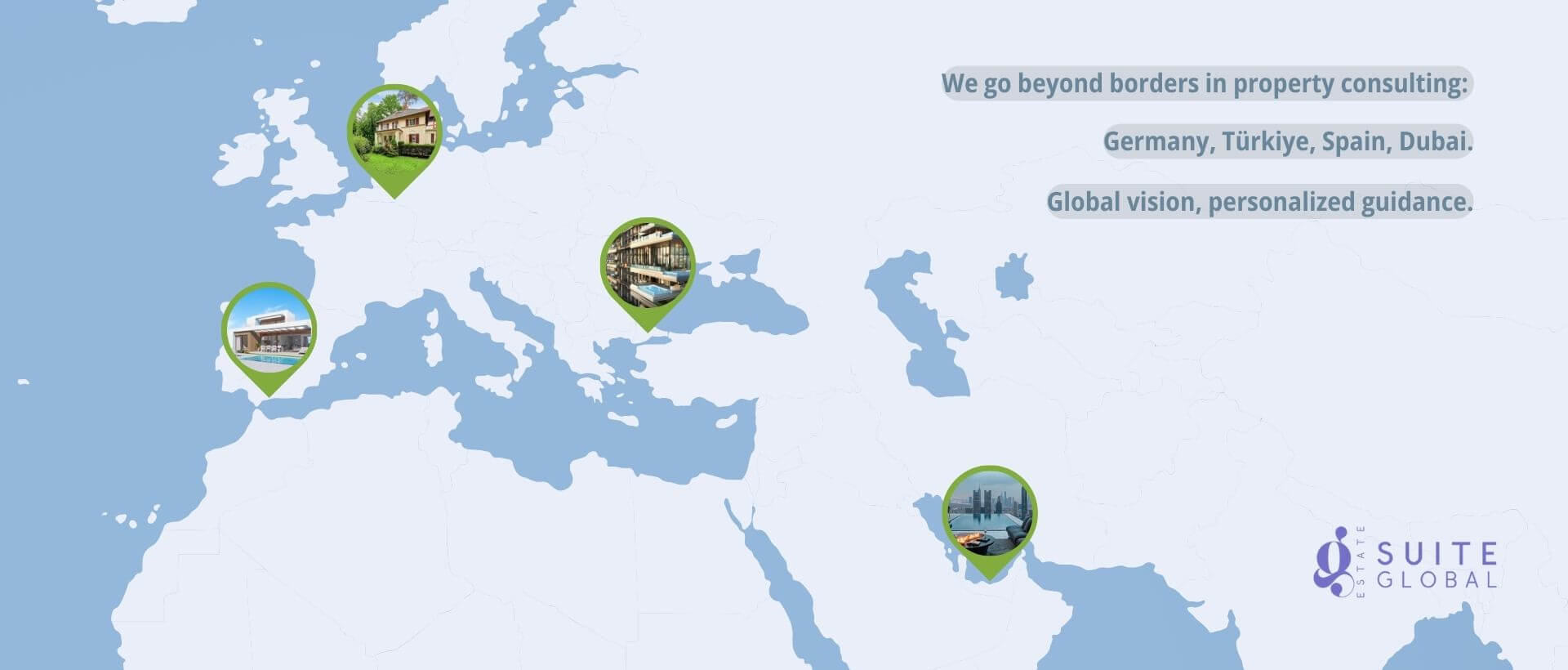 Luxury properties around the world – Türkiye, Spain, UAE, Germany – Global Real Estate Consulting