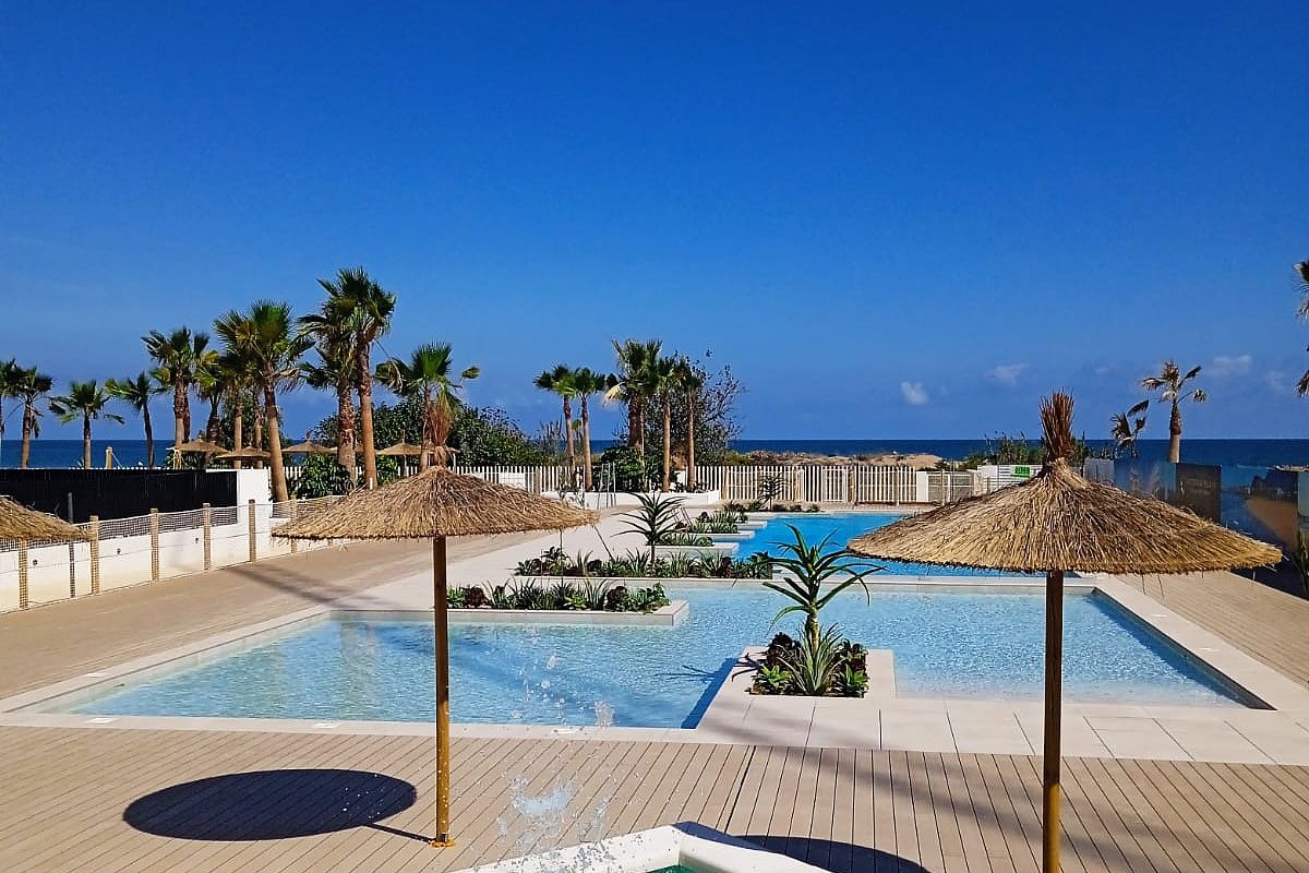 Beachfront apartments for sale in Denia Costa Blanca Spain with Mediterranean views.