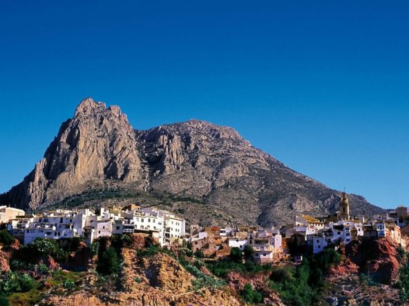 Beachfront apartments for sale in Denia Costa Blanca Spain with Mediterranean views.