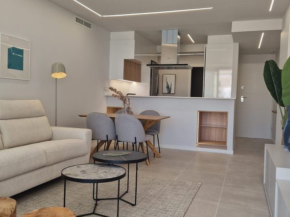 Beachfront apartments for sale in Denia Costa Blanca Spain with Mediterranean views.