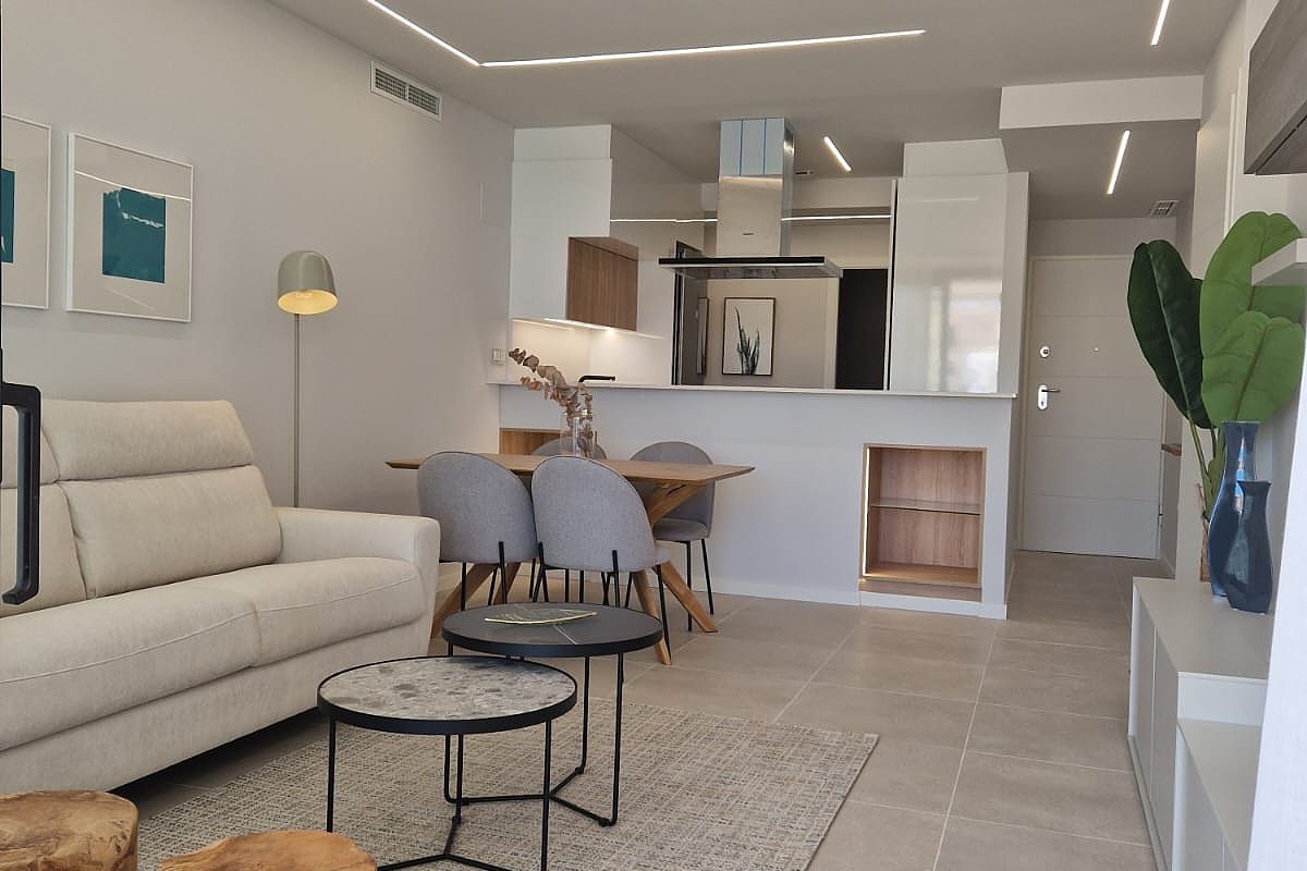Beachfront apartments for sale in Denia Costa Blanca Spain with Mediterranean views.