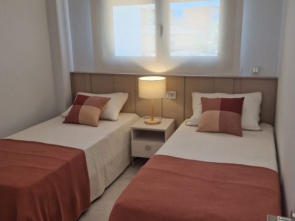 Beachfront apartments for sale in Denia Costa Blanca Spain with Mediterranean views.