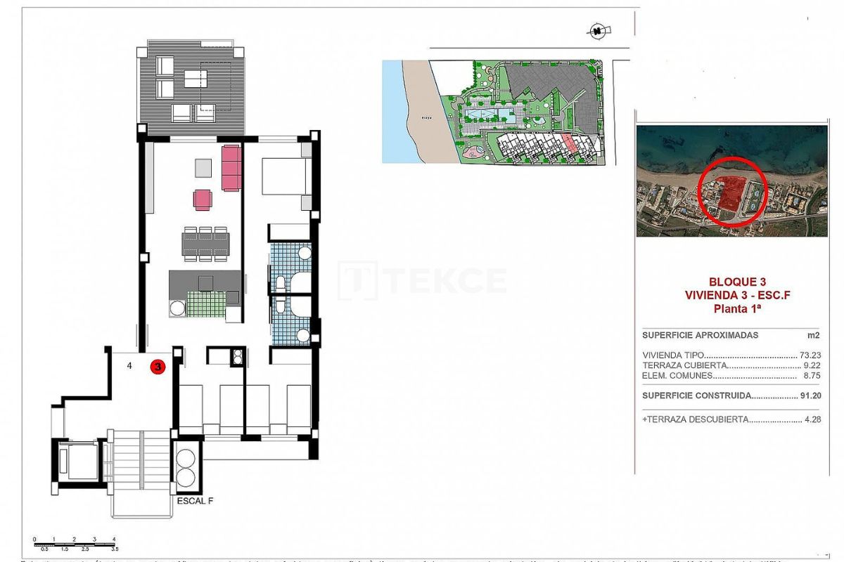 Beachfront apartments for sale in Denia Costa Blanca Spain with Mediterranean views.