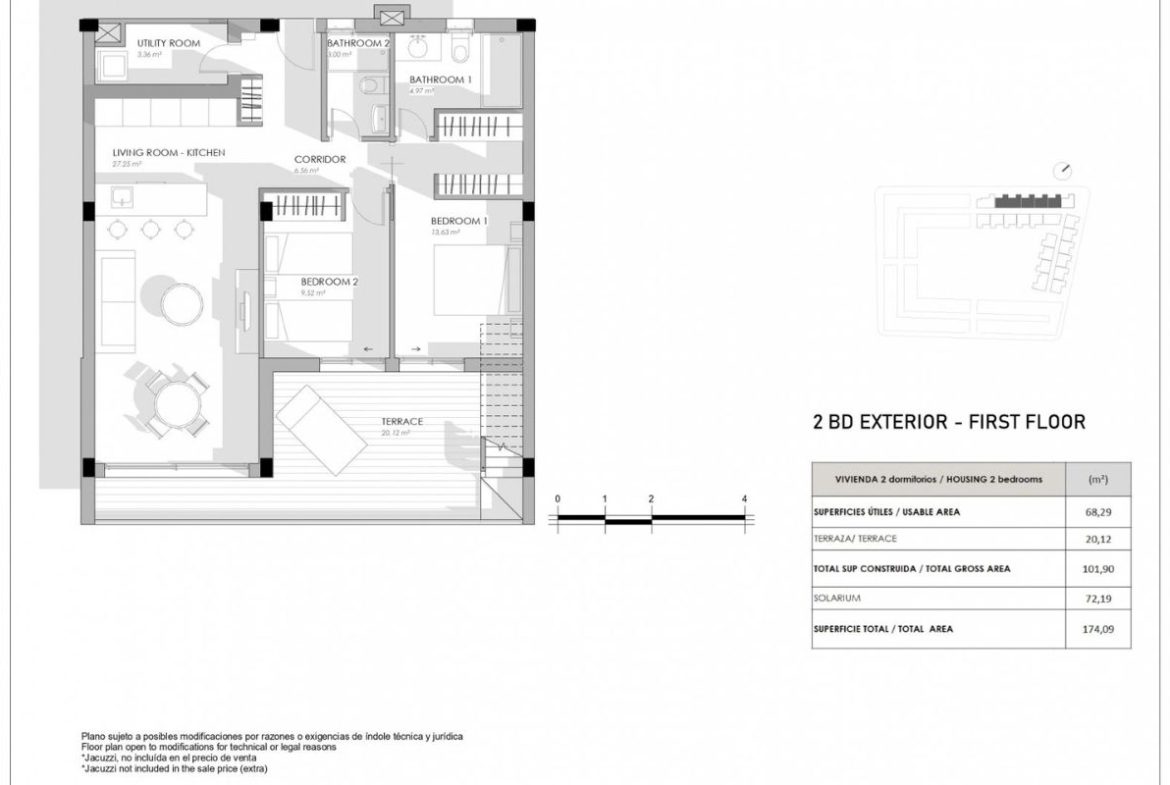 Modern apartments in Costa Blanca for sale near the Mediterranean coast in Spain.