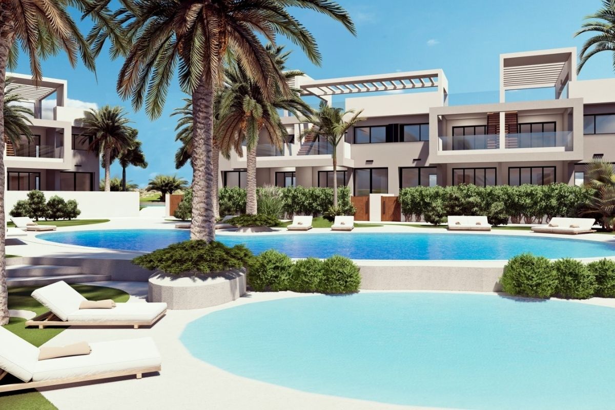 Luxury apartments for sale in Alicante with modern design, spacious interiors, and Mediterranean lifestyle – exterior, interior, and floor plan views