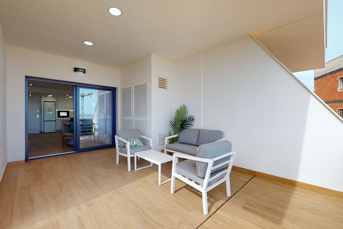 Luxury apartments for sale in Alicante with modern design, spacious interiors, and Mediterranean lifestyle – exterior, interior, and floor plan views