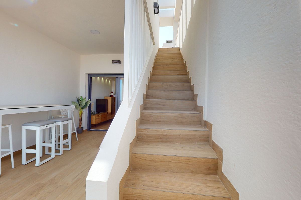 Luxury apartments for sale in Alicante with modern design, spacious interiors, and Mediterranean lifestyle – exterior, interior, and floor plan views