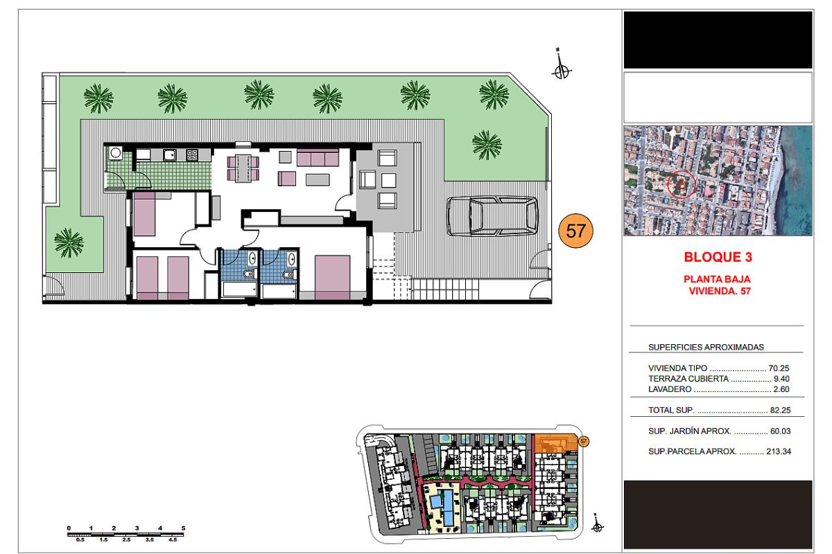 Modern duplex apartments in Alicante with rooftop terraces, garden patios, and beachside living – exterior, interior, and layout views.