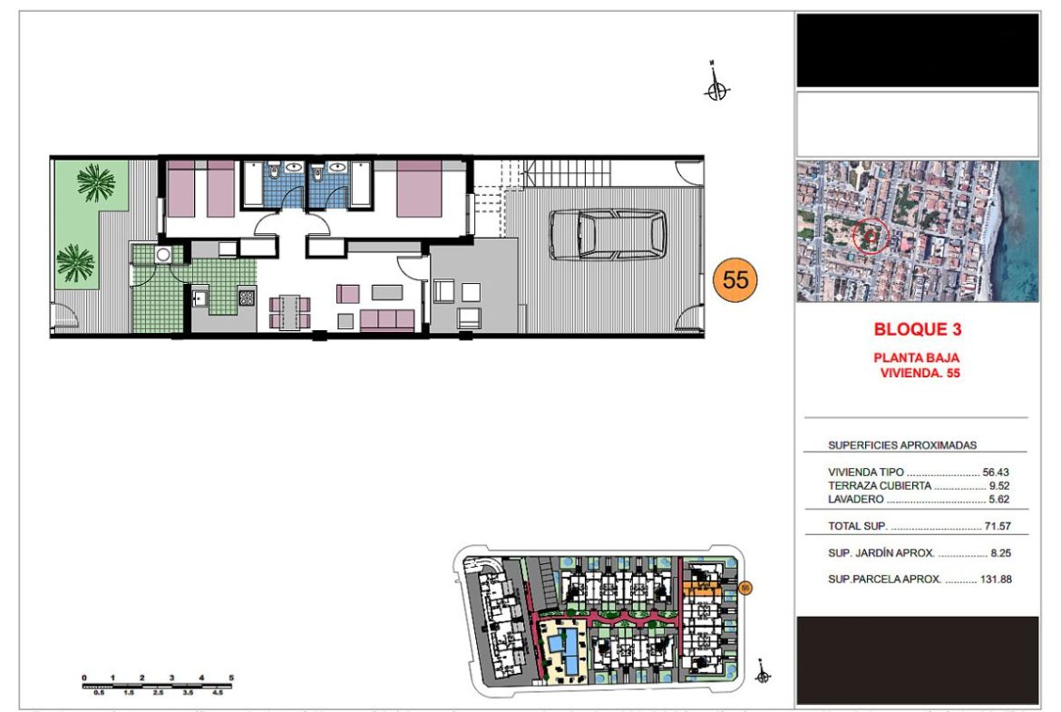 Modern duplex apartments in Alicante with rooftop terraces, garden patios, and beachside living – exterior, interior, and layout views.