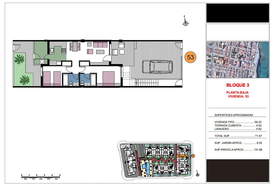 Modern duplex apartments in Alicante with rooftop terraces, garden patios, and beachside living – exterior, interior, and layout views.