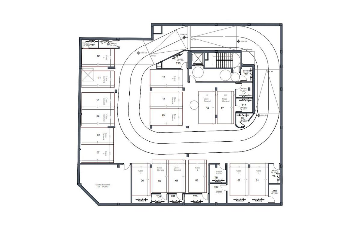 Contemporary beachside apartments for sale in Spain, just 100 meters from the Mediterranean, with modern design, balconies, and excellent location.