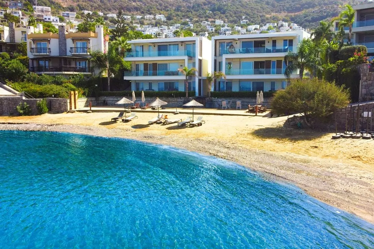 Boutique Seafront Living with a Private Bay in Bodrum