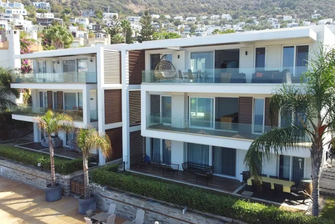 Boutique Seafront Living with a Private Bay in Bodrum