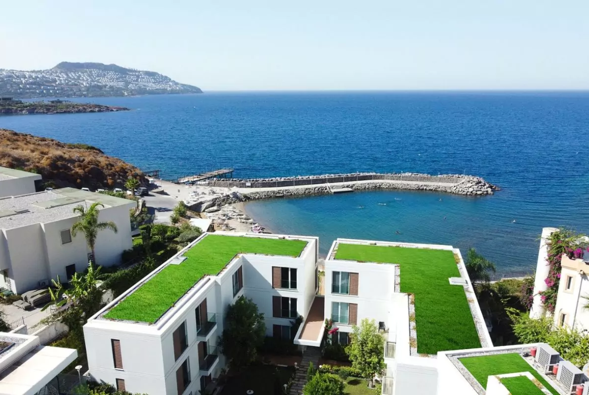 Boutique Seafront Living with a Private Bay in Bodrum