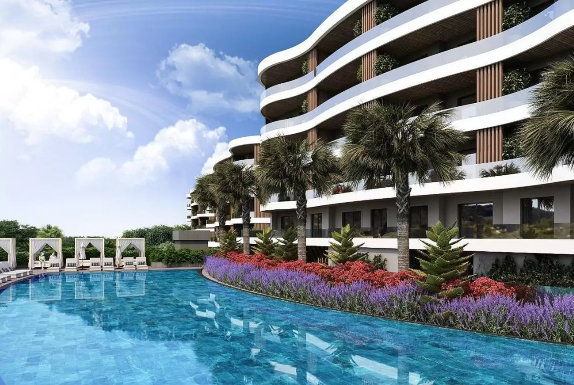 Sea View Apartments for Sale in Kusadasi – 500m from Beach