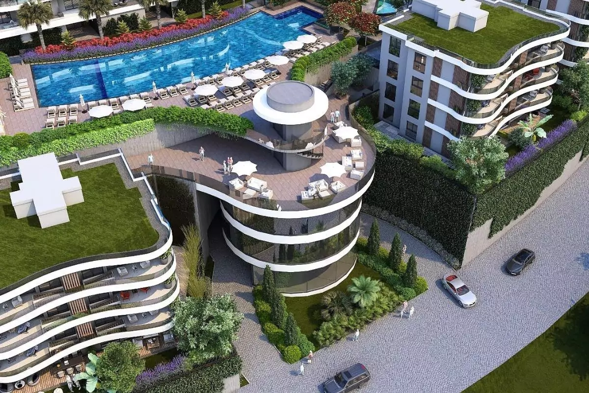 Sea View Apartments for Sale in Kusadasi – 500m from Beach