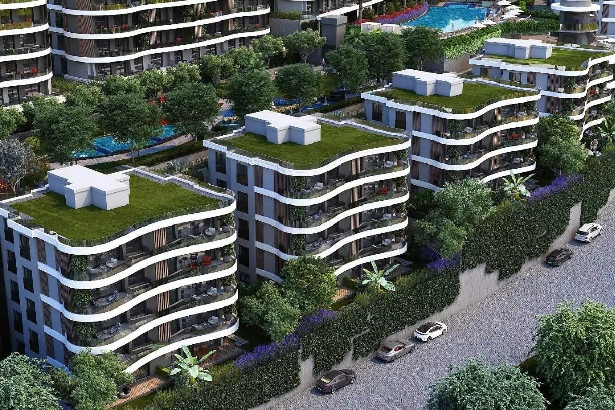 Sea View Apartments for Sale in Kusadasi – 500m from Beach