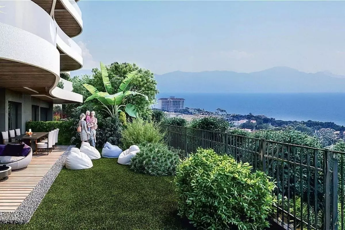 Sea View Apartments for Sale in Kusadasi – 500m from Beach
