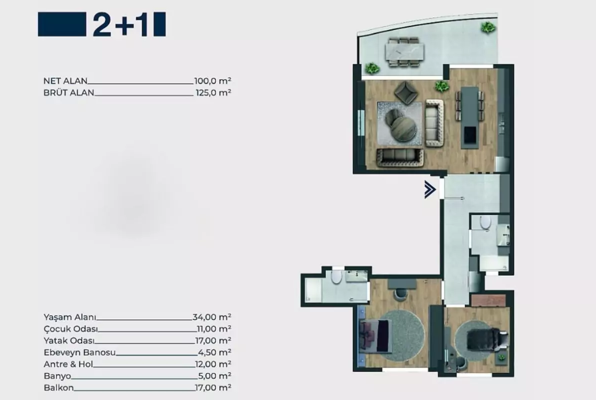 Sea View Apartments for Sale in Kusadasi – 500m from Beach